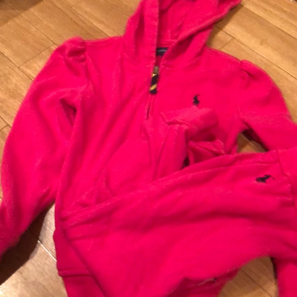 Pink Ralph Lauren Sweatsuit 